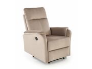 Кресло HALMAR CROCUS раскладное, бежевый..