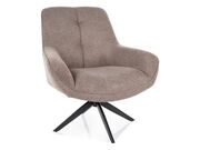 Кресло SIGNAL HANA Brego бежевый/черный..