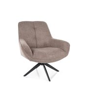 Кресло SIGNAL HANA Brego бежевый/черный