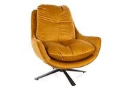 Кресло SIGNAL VIVIEN Velvet карри/черный..