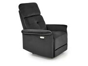Кресло HALMAR SEMIR раскладное, черный..