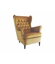 Кресло SIGNAL HARRY Velvet Bluvel 68 карри/венге