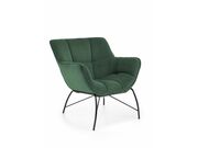 Кресло HALMAR BELTON темно-зеленый/черный..
