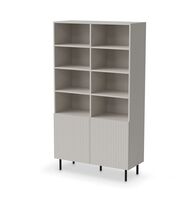 Стеллаж HALMAR PAXOS REG-1 кашемир/черный