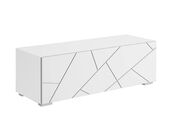 Тумба МК Стиль ГРАНЖ ТМ-003 белый/белый софт..