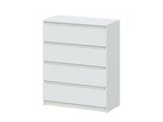 Комод NN Мебель (МС Денвер К) Белый, 4 ящ. SA..