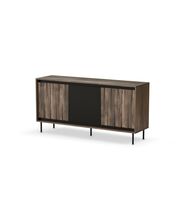 Комод HALMAR SWING KM-1 орех/черный