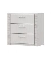 Комод SV-МЕБЕЛЬ (МС Гамма 20 К) Серия №4 Ясень анкор  светлый / Сандал светлый, 3 ящ.