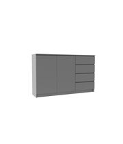 Комод ДСВ (МС Мори) МК 1600.1 Графит