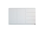 Комод ДСВ (МС Мори) МК 1600.1 Белый..