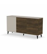 Комод HALMAR RANDOM 2 KM-1 кашемир/орех/черный