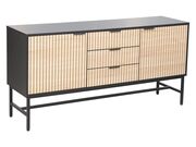 Комод SIGNAL MAGO K1 дуб/черный мат..