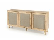 Комод HALMAR BORNEO KM-1 дуб артизан/черный..