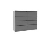 Комод ДСВ (МС Мори) МК 1200.8 Графит..