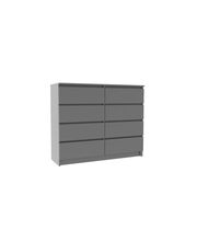 Комод ДСВ (МС Мори) МК 1200.8 Графит