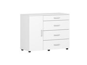 Комод МК Стиль ВЕГА К-02 белый гладкий/белый ..