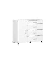 Комод МК Стиль ВЕГА К-02 белый гладкий/белый гладкий