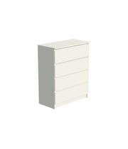 Комод ДСВ (МС Мори) МК 800.4 Сатин