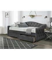 Кровать HALMAR ALOHA серый, 90/200