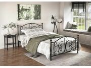 Кровать HALMAR PANAMA черный, 90/200..