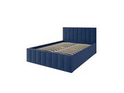 Кровать ДСВ Лана (М) 1,4 Синий Софт..
