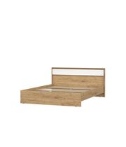 Кровать NN Мебель (МС Некст К) Дуб Золотой/Белый 160х200