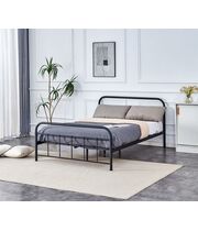 Кровать HALMAR LINDA черный, 140/200