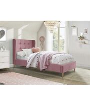 Кровать HALMAR ESTELLA розовый, 90/200