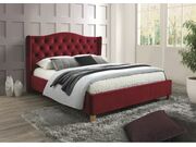 Кровать SIGNAL ASPEN Velvet Bluvel 59 бордовы..