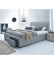 Кровать HALMAR MODENA серый, 160/200