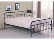 Кровать HALMAR LINDA черный, 90/200..