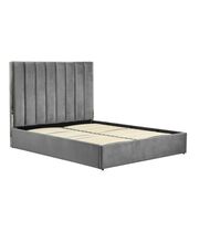 Кровать HALMAR PALAZZO серый/серебристый, 160/200