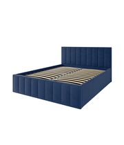 Кровать ДСВ Лана (М) 1,6 Синий Софт