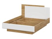 Кровать SV-МЕБЕЛЬ (МС Милан К) Дуб Золотой/Бе..