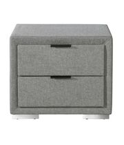 Тумба прикроватная HALMAR LEVANTER серый/серый