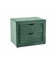 Тумбочка прикроватная SIGNAL ET-002 Velvet Bluvel 78 зеленый