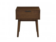 Тумба прикроватная HALMAR CASSINA орех/орех..