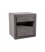 Тумбочка прикроватная SIGNAL ET-003 Velvet Bluvel 14 серый