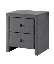 Тумба прикроватная HALMAR PRIMA 3 серый/серый