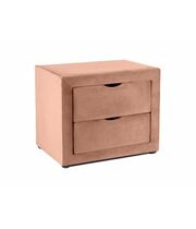 Тумбочка прикроватная SIGNAL ET-002 Velvet Bluvel 52 античный розовый