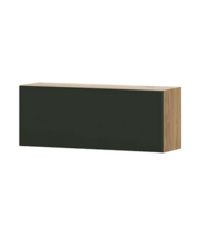 Шкаф навесной SV-МЕБЕЛЬ (МС Милан К) Дуб Золотой/Олива Софт