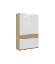 Шкаф МК Стиль БОСТОН ШК-002 МДФ дуб крафт золотой/белый