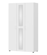 Шкаф NN Мебель (МС Токио) Белый текстурный, трехстворчатый