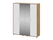 Шкаф SV-МЕБЕЛЬ (МС Милан К) Дуб Золотой/Белый..