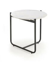 Стол журнальный HALMAR ACUNA S белый мрамор