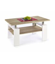 Стол журнальный HALMAR DIANA H MDF дуб сонома/белый, 110/60/55