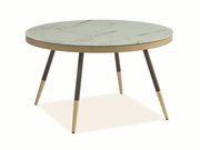 Стол журнальный SIGNAL VEGA B мраморный эффек..