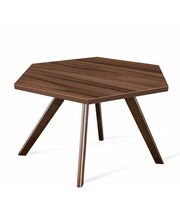 Стол журнальный Sheffilton SHT-S39/ТТ20 70 ЛДСП артикул SHT-СЖ6 темный орех/орех тьеполо