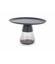 Стол журнальный SIGNAL TIFFANY B черный/черный, 70/43