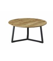 Стол журнальный SIGNAL KRON дуб артизан/черный, 80/41